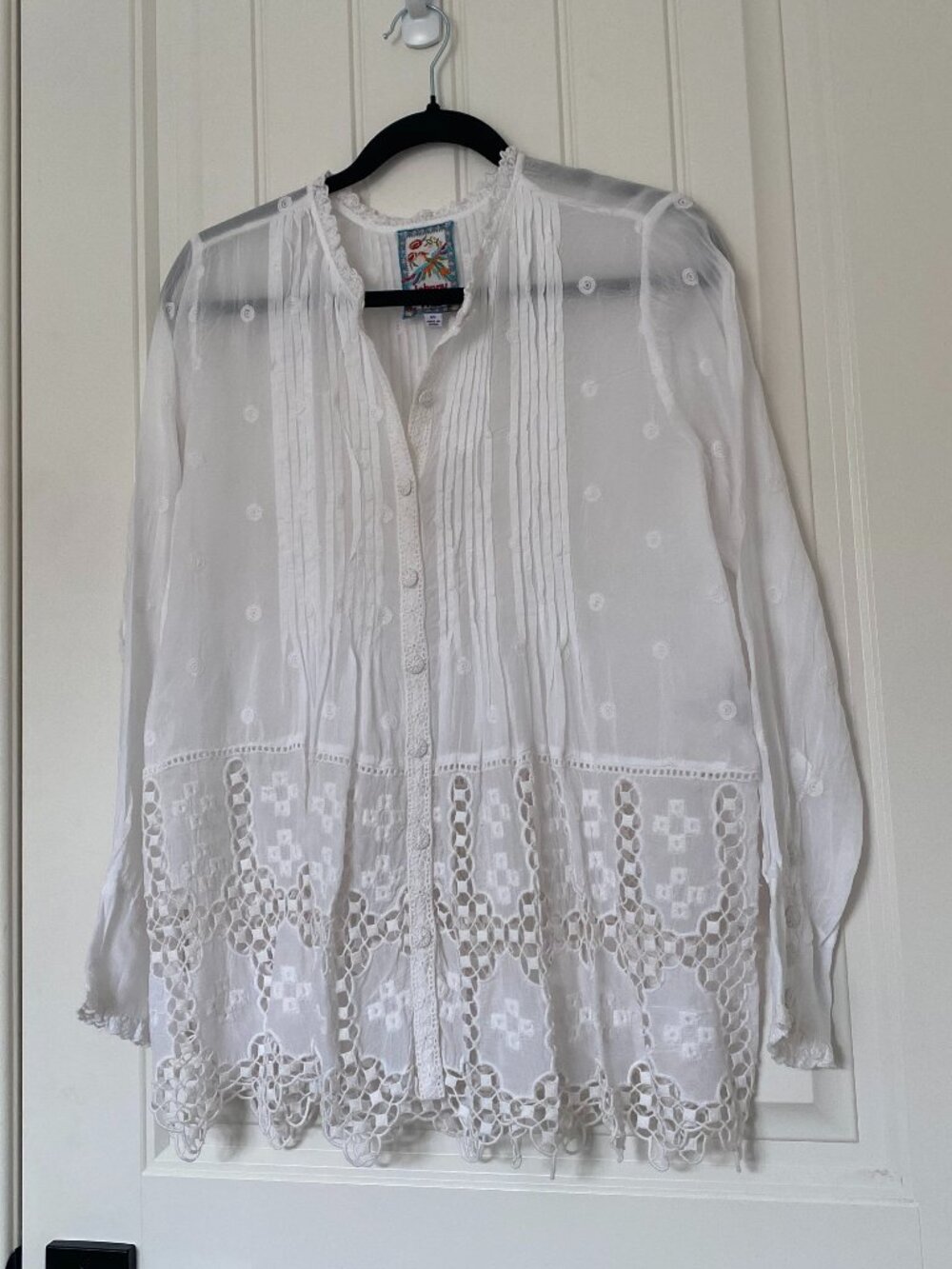 Johnny Was | Baez Phaedra Blouse - Picture 3 of 14